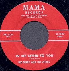 In My Letter To You / My Honey Sweet Pea