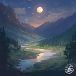 Moonlit River