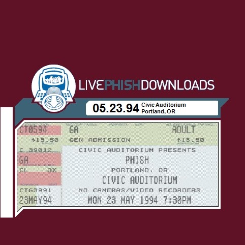 1994-05-23: Civic Auditorium, Portland, OR, USA