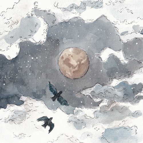 under the moon