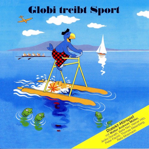 Globi treibt Sport