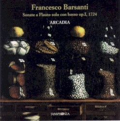 Sonate a flauto solo con basso op.I, 1724