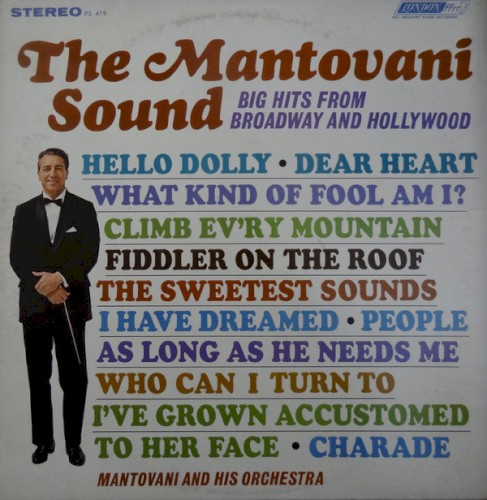 The Mantovani Sound (Big Hits From Broadway And Hollywood)
