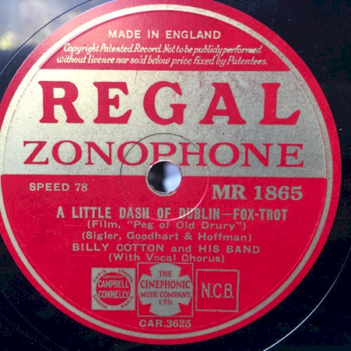 A Little Dash of Dublin / Roll Along, Prairie Moon