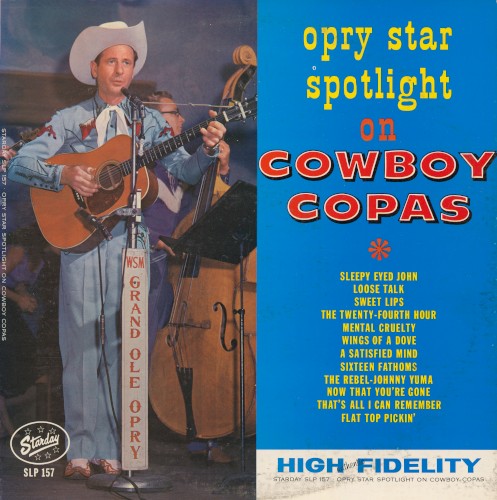 Opry Star Spotlight on Cowboy Copas