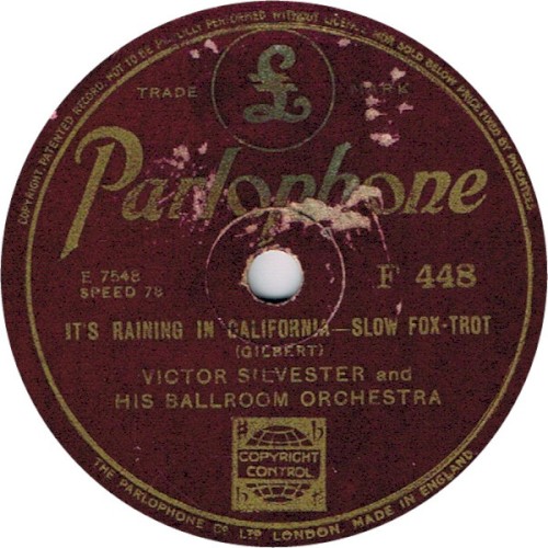 It's Raining in California / Get Rhythm in Your Feet (And Music in Your Soul)
