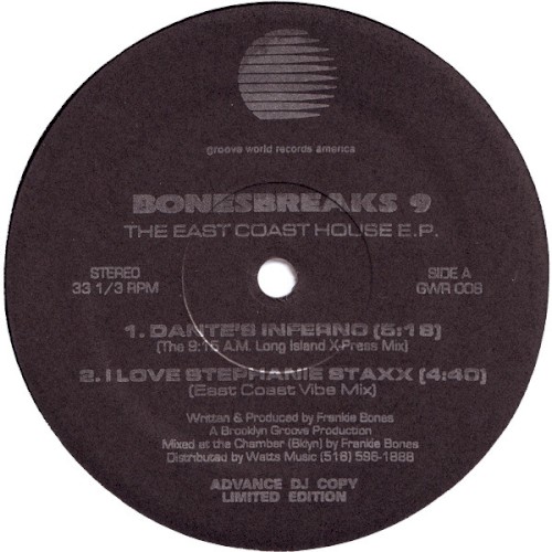 Bonesbreaks 9 (The East Coast House E.P.)