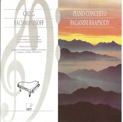 Grieg: Piano Concerto / Rachmaninoff: Paganini Rhapsody