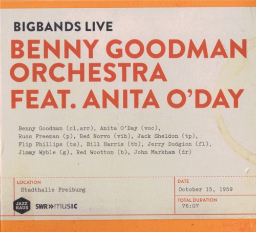 Bigbands Live Benny Goodman Orchestra feat. Anita O'Day