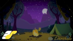 Looks Up at the Stars