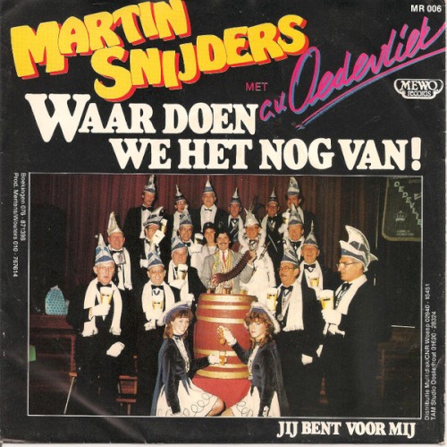 Waar doen we het nog van!
