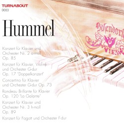 Konzert fur Klavier und Orchester Nr. 2 a-moll op. 85 / Konzert fur Klavier, Violine und Orchester G-dur op. 17 "Doppelkozert" etc.