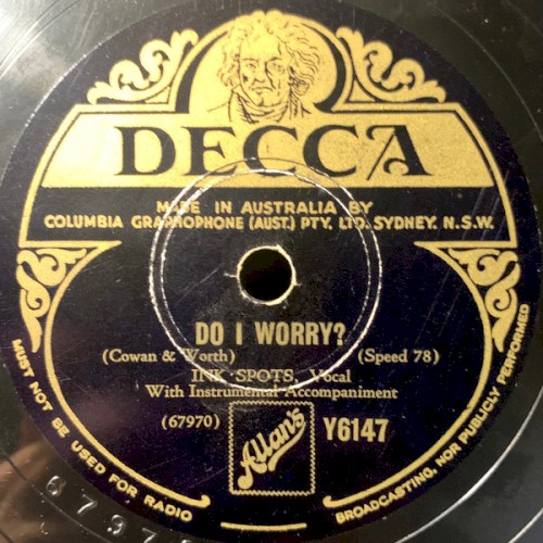 Do I Worry? / Say Something Sweet to Your Sweetheart
