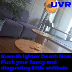 Fuck your fancy and disgusting little shithole