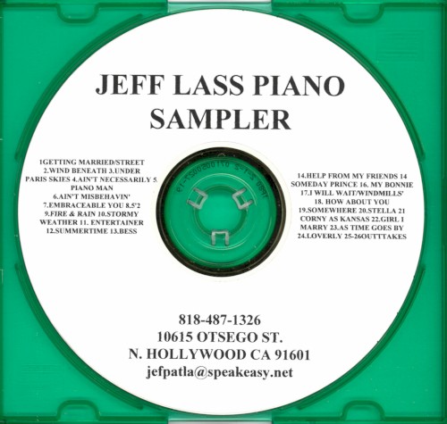 Jeff Lass Piano Sampler