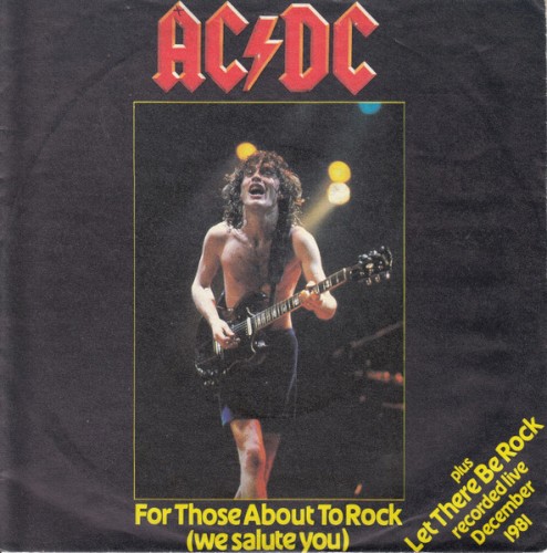 For Those About to Rock (We Salute You)
