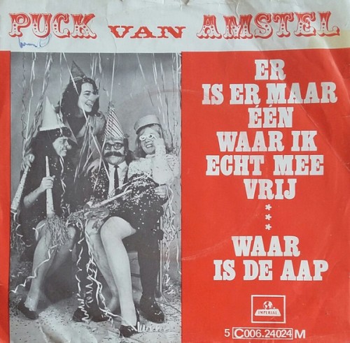 Er is er maar één waar ik echt mee vrij / Waar is de aap