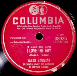 (I Love the Girl) I Love the Guy / Thinking of You