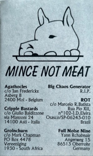 Mince Not Meat