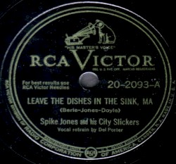 Leave the Dishes in the Sink, Ma / Drip, Drip, Drip - (Sloppy Lagoon)