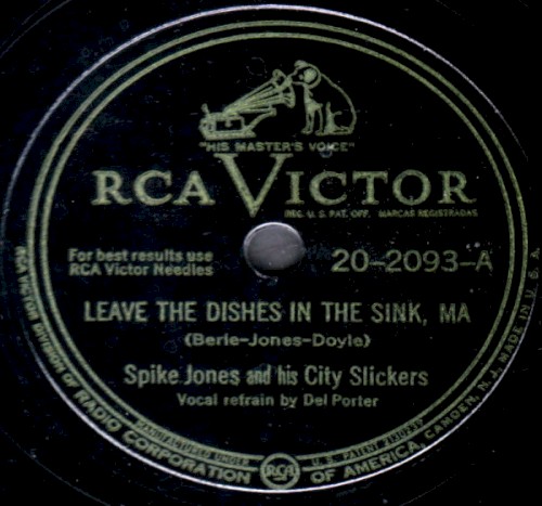 Leave the Dishes in the Sink, Ma / Drip, Drip, Drip - (Sloppy Lagoon)
