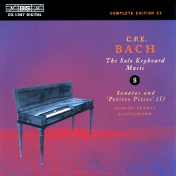 The Solo Keyboard Music, Volume 8