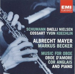 Music for Oboe, Oboe d'Amore, Cor Anglais and Piano