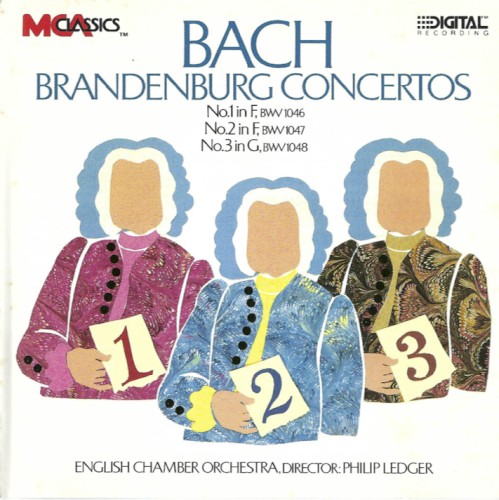 Brandenburg Concertos 1, 2, 3