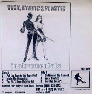 Dust, Static & Plastic: Instrumentals