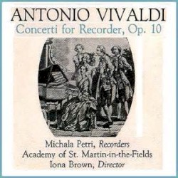 Concerti for Recorder, op. 10