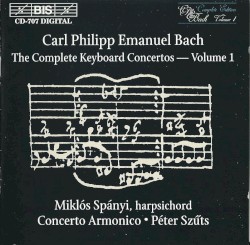 The Complete Keyboard Concertos, Volume 1