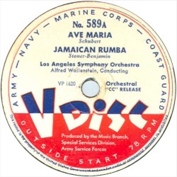 Ave Maria / Jamaican Rumba / Pearls on Velvet