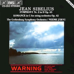 Symphony no. 2 in D, op. 43 / Romance in C for String Orchestra, op. 42
