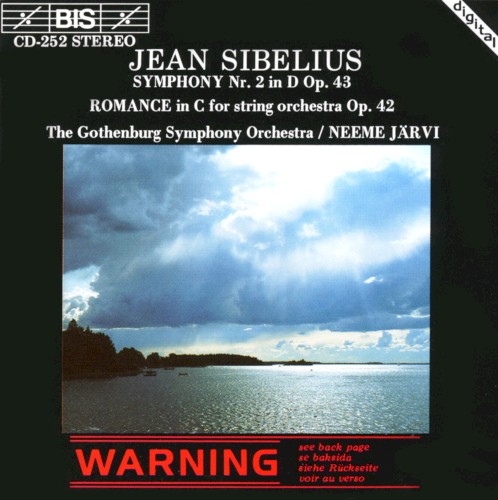 Symphony no. 2 in D, op. 43 / Romance in C for String Orchestra, op. 42