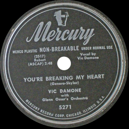 You’re Breaking My Heart / Four Winds and Seven Seas
