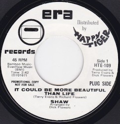 It Could Be More Beautiful Than Life / Tomorrow
