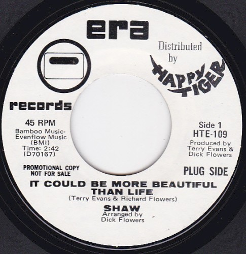It Could Be More Beautiful Than Life / Tomorrow
