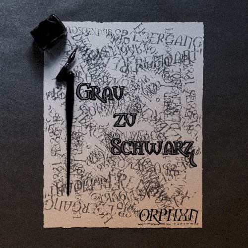 Grau zu schwarz