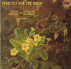 Strictly for the Birds