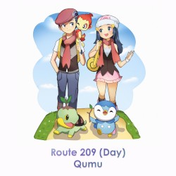 Route 209 (Day) (from "Pokémon Diamond and Pearl")