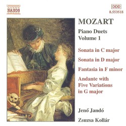 Piano Duets, Volume 1: Sonata in C major / Sonata in D major / Fantasia in F minor / Andante with Five Variations in G major