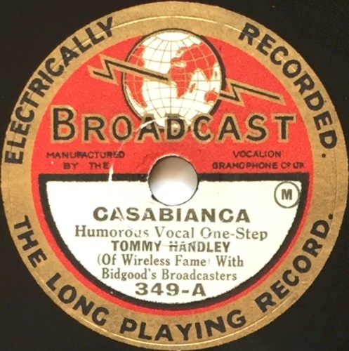 Casabianca / I Kiss Your Hand Madame