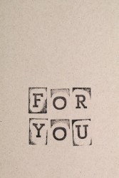 For You