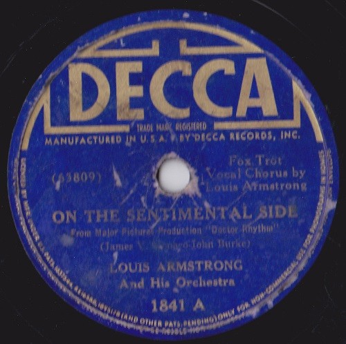 On the Sentimental Side / It's Wonderful