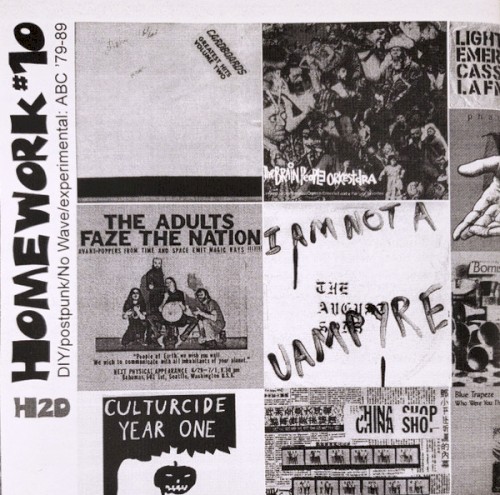 Homework #10: American DiY & Postpunk '76-86 A-C