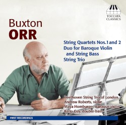 Chamber Music for Strings: String Quartet Nos. 1 & 2 / Duo for Baroque Violin and String Bass / String Trio