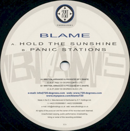 Hold the Sunshine / Panic Stations