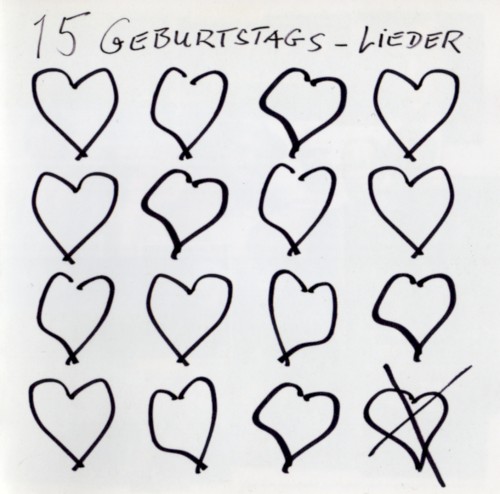 15 Geburtstags‐Lieder