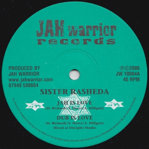 Jah Is Love / Don't Cry Dub Wise