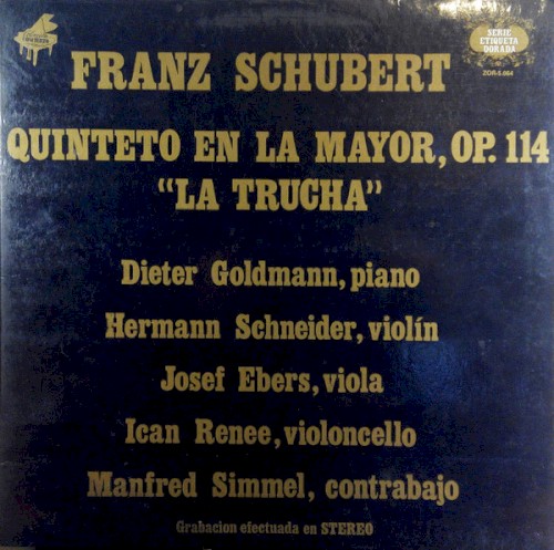 Quinteto En La Menor, Op. 14 "La Trucha"